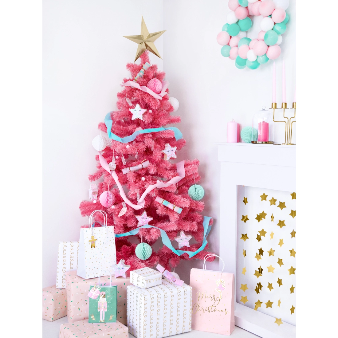 Csillag alakú piñata 10,5 × 9,5 × 3,5 cm