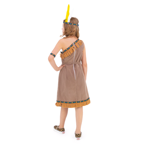 Indián jelmez kislányoknak, XL méret Indián jelmez kislányoknak, XL méret