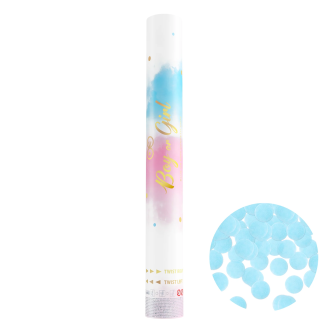 Konfeti Boy or Girl modri krogci, 40 cm