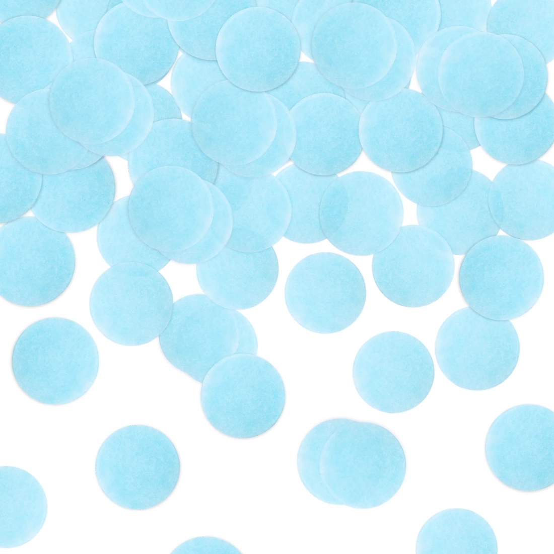 Confetti Boy or Girl, cercuri albastre, 40 cm