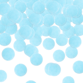 Konfeti Boy or Girl modri krogci, 40 cm