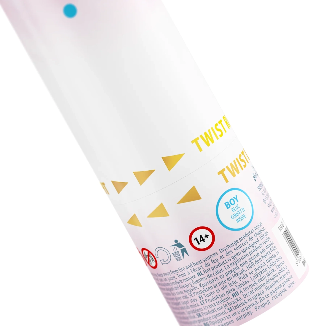 Confetti Boy or Girl, cercuri albastre, 40 cm