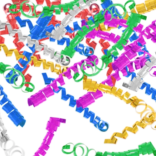 Konfeti mini barvne dolge spirale