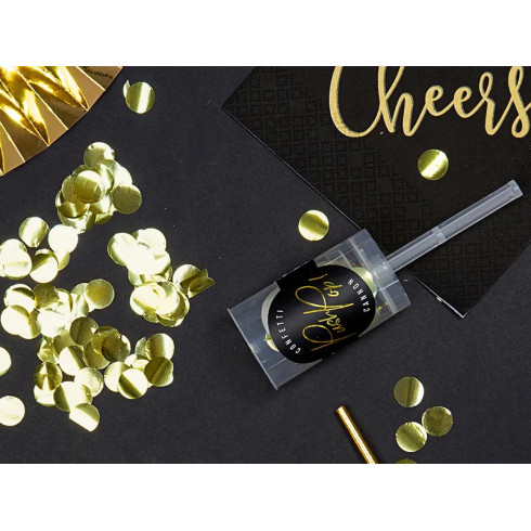 Potisne konfete – zlate