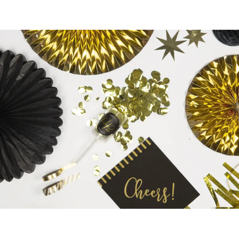 Potisne konfete – zlate