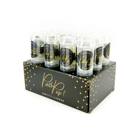 Potisne konfete – zlate