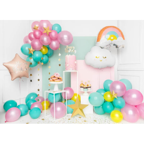 Papirnati modelčki za mafine / cupcakes Unicorn, 6 kos