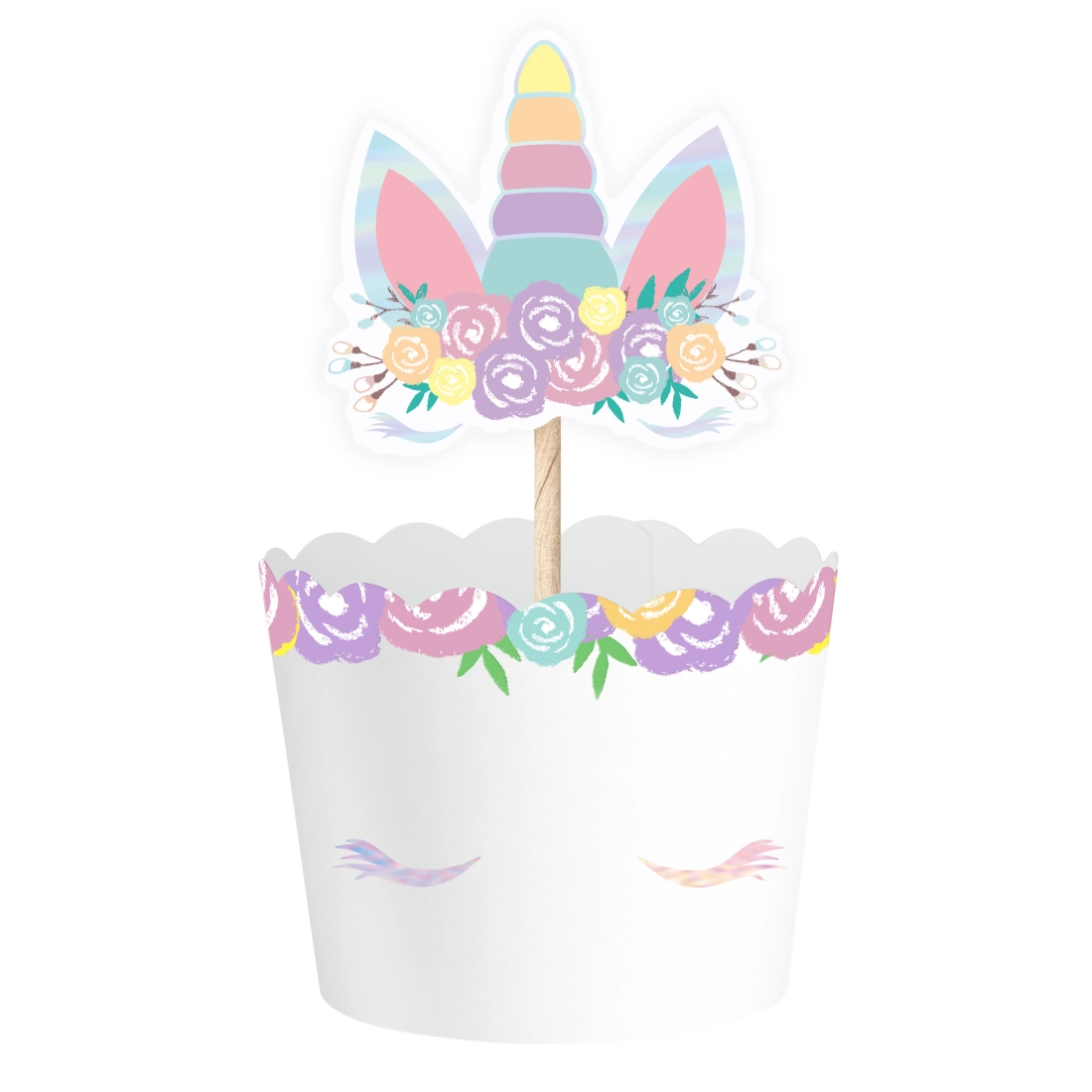 Cupe pentru brioșe Unicorn, 6 buc.