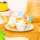 Muffinkosarak Csibék és Nyuszik – 4 darabos készlet Muffinkosarak Csibék és Nyuszik – 4 darabos készlet