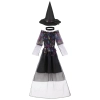 Costum vrăjitoare-păianjen pentru fetiță, mărimea S, 110-120 cm