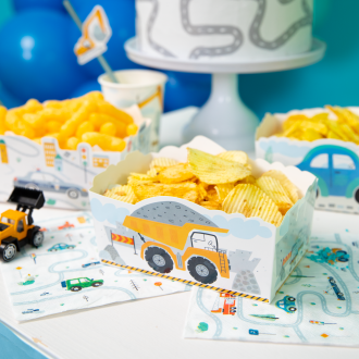 Škatlica za čips Avtomobili, 3 kos