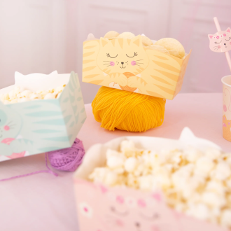 Škatlica za čips Muce 15 × 10 cm, komplet 3 kosov