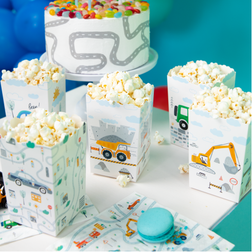 Popcornos doboz Verdák, 6 db Popcornos doboz Verdák, 6 db