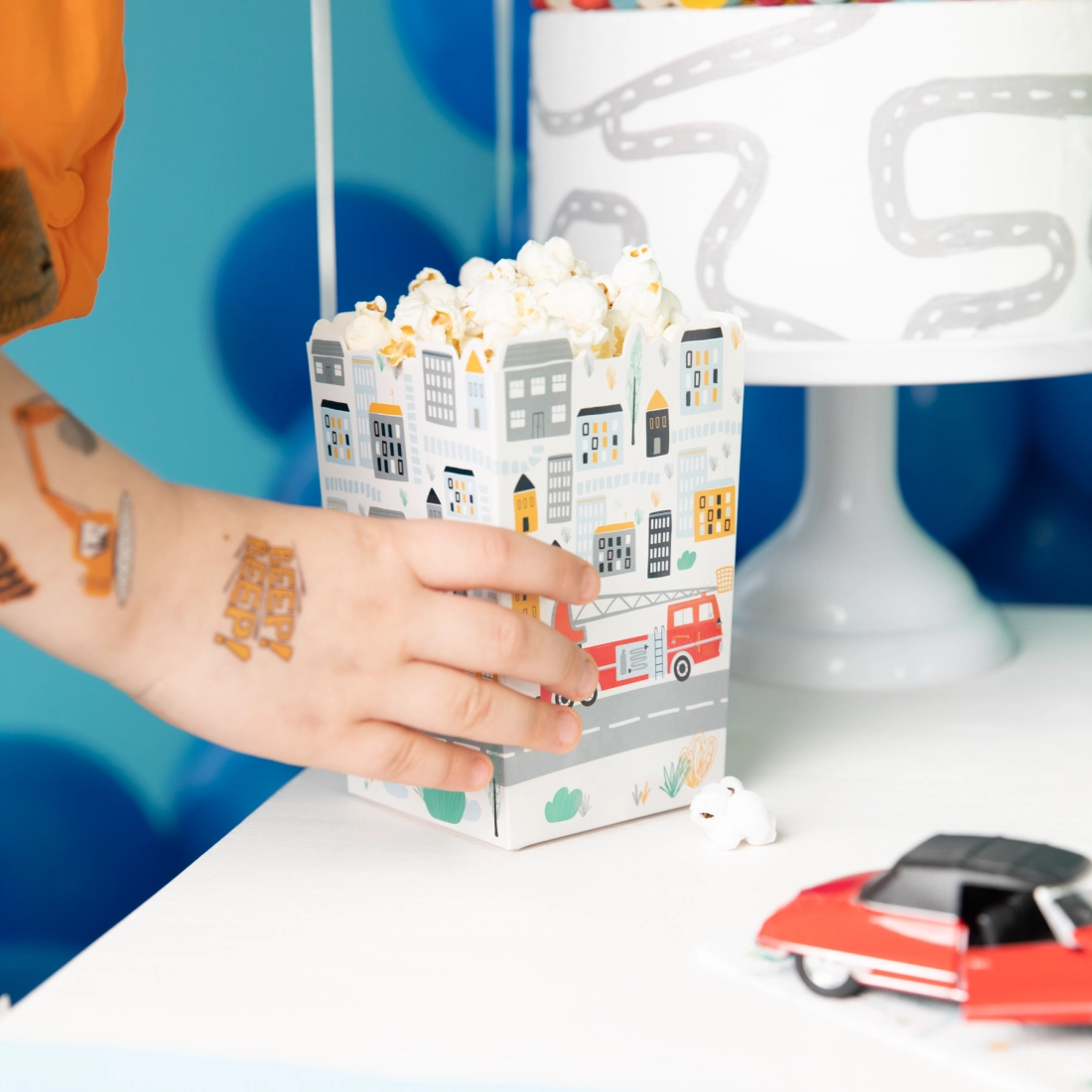 Popcornos doboz Verdák, 6 db