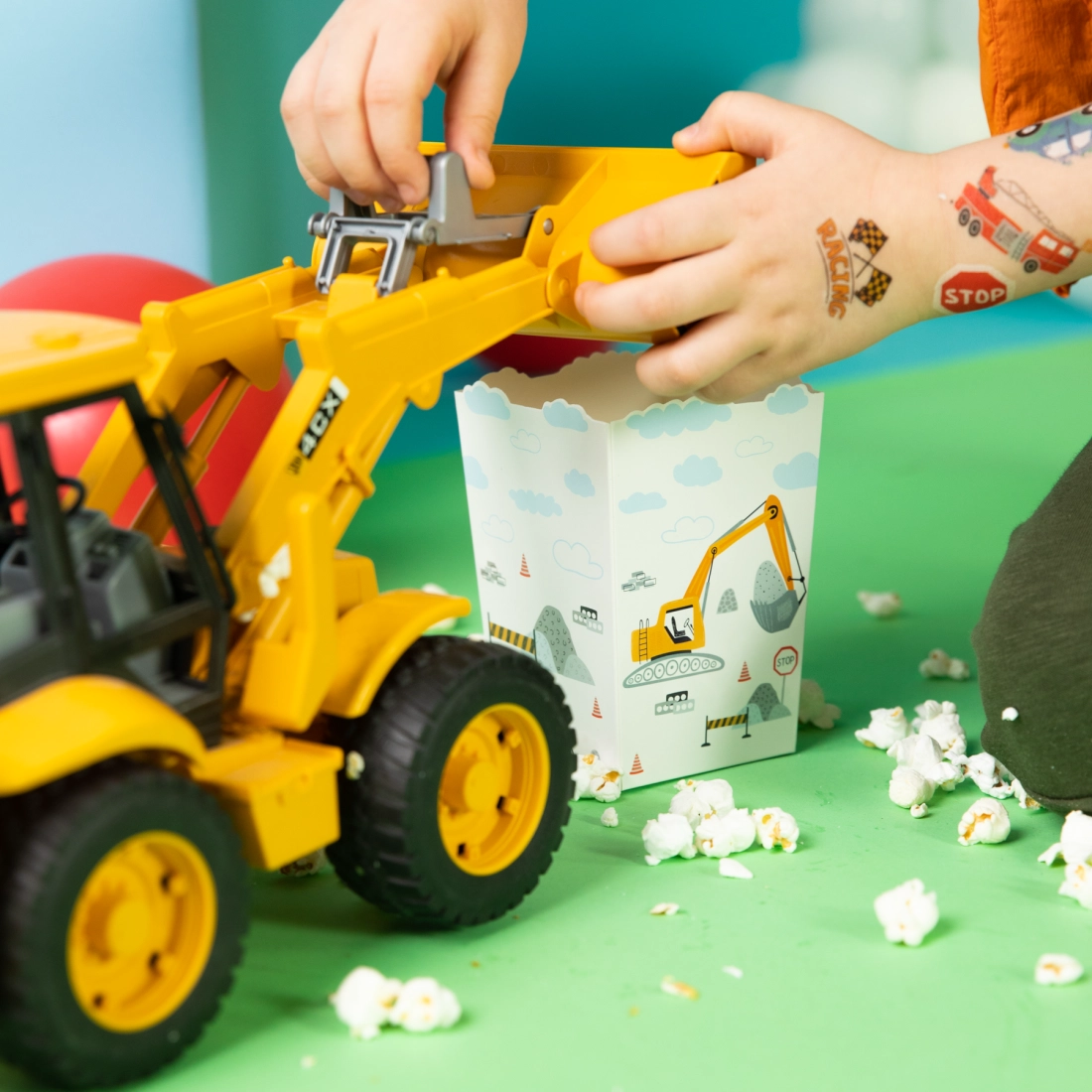 Popcornos doboz Verdák, 6 db