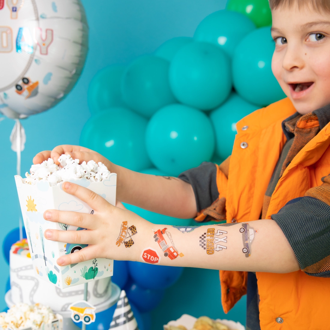 Popcornos doboz Verdák, 6 db