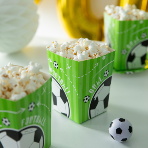 Popcornos doboz – Foci, 6 db Popcornos doboz – Foci, 6 db