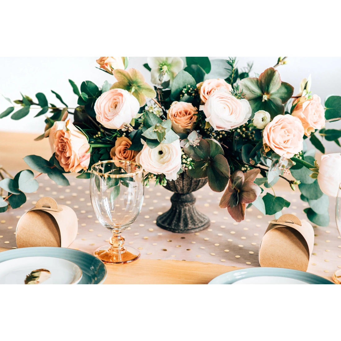 Cutii din hârtie kraft 6x6x5,5 cm – set 10 bucăți pentru cadouri