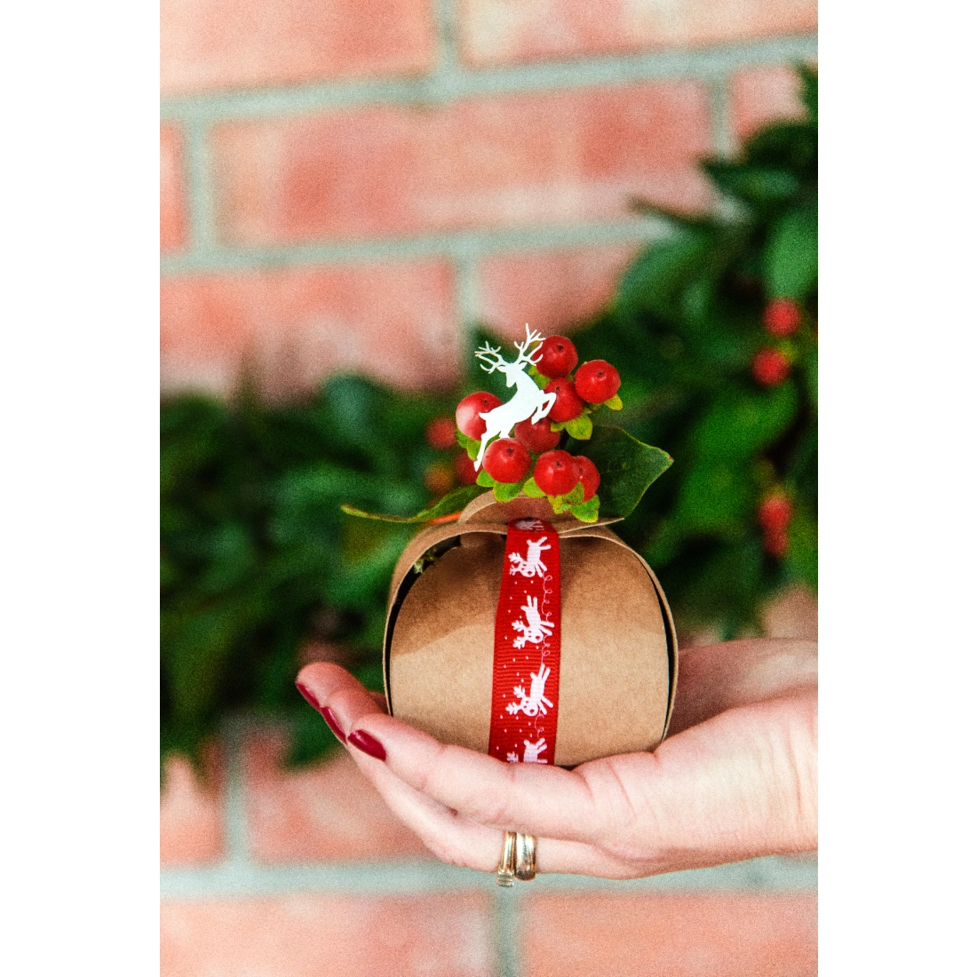 Cutii din hârtie kraft 6x6x5,5 cm – set 10 bucăți pentru cadouri