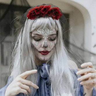 Kristali za obraz, svetleči v temi, 9,5 x 8,5 cm