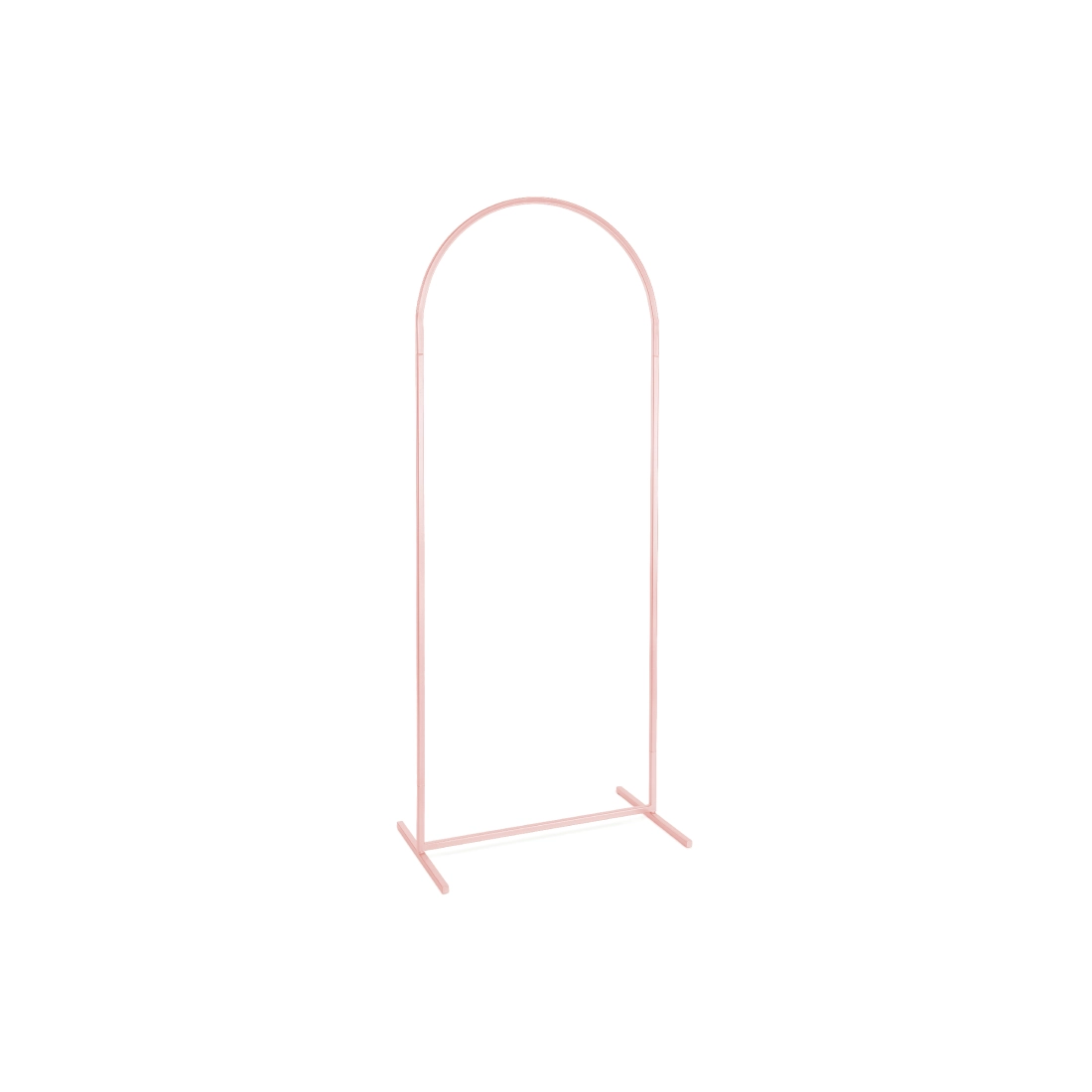 Suport cortină arc maxi, roz pudră, 80x200 cm