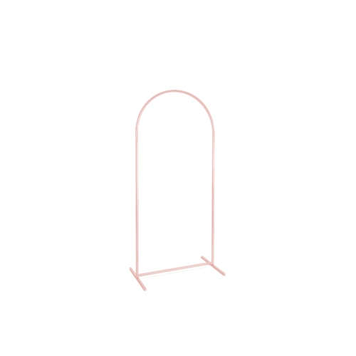 Stativ pentru fundal, arc midi, roză pudrată, 80x180 cm