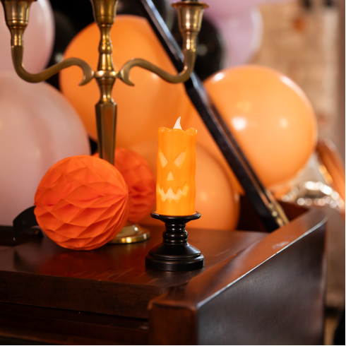 LED lámpa Halloween tök – 13,5 cm LED lámpa Halloween tök – 13,5 cm
