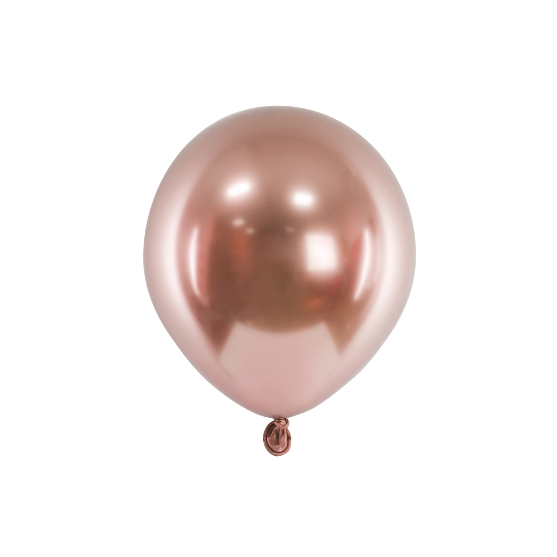 Baloane lucioase rose gold 12 cm – set 50 buc.