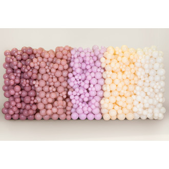 Mini baloni 12 cm svetlo kožne barve, ekstra trpežni – pakiranje 100 kosov