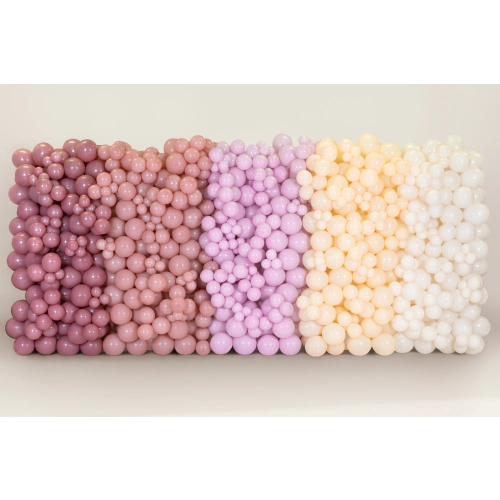 Mini baloane 12 cm culoare nude deschis, extra rezistente – pachet 100 bucăți