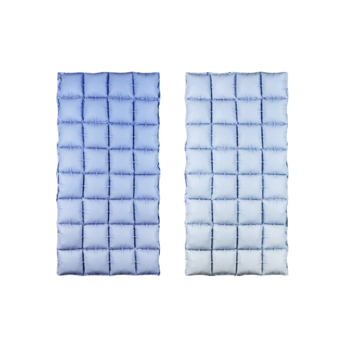 Kék ombré fólia lufi függöny 72×143 cm ünnepi dekorációhoz