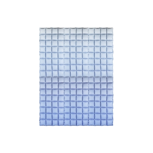 Perdea din baloane folie ombre albastru, 72x143 cm, pentru decorul petrecerilor