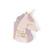 Felicitare de aniversare Unicorn, 1 buc.