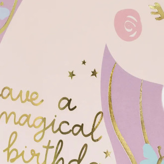 Rojstnodnevna karta Samorog, 1 kos