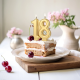 Arany születésnapi gyertyaszám 18, 8 cm Arany születésnapi gyertyaszám 18, 8 cm