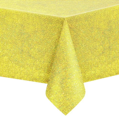 Vízálló holografikus arany terítő 137×274 cm