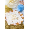 Șervețele I am one today Ursuleț - bej 33x33 cm
