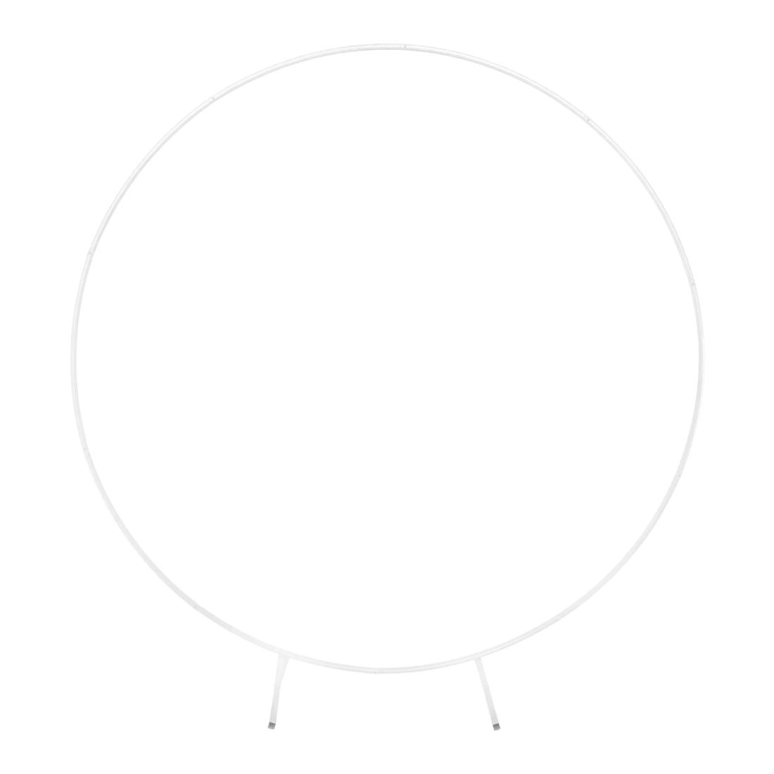 Suport rotund alb pentru baloane - 200 cm