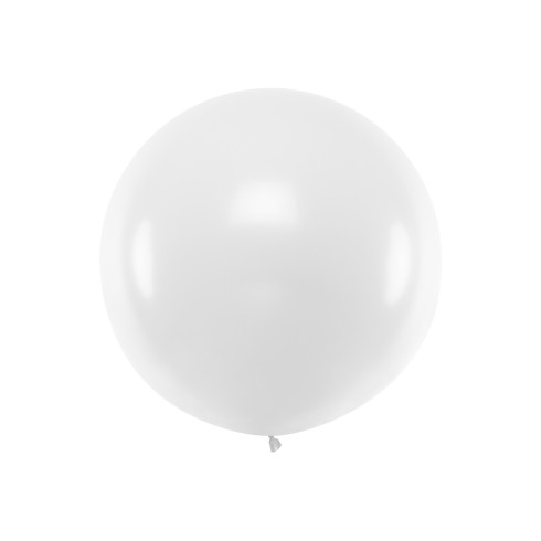Nagy kerek lufi 100 cm – fehér