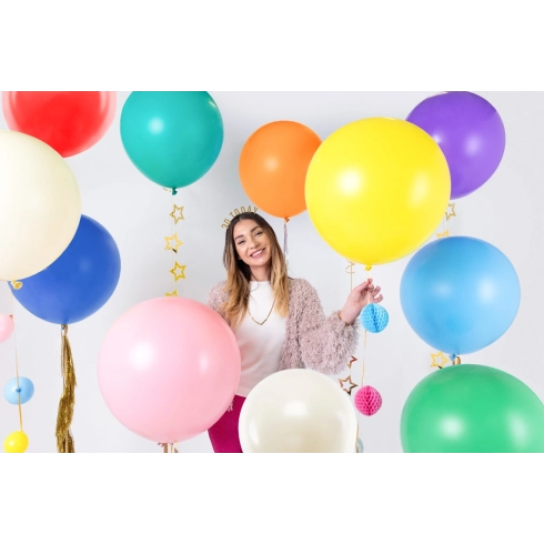 Kerek nagy lufi 60 cm – bordó Kerek nagy lufi 60 cm – bordó