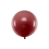 Balon rotund mare 60 cm - burgundă