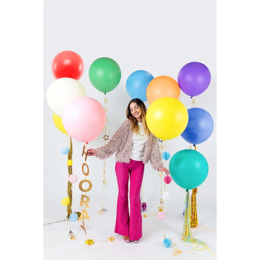 Balon mare rotund 60 cm - fuchsia