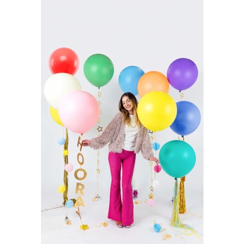 Balon mare rotund 60 cm - fuchsia