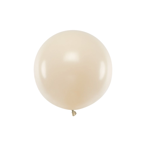 Balon mare rotund 60 cm – culoare naturală a pielii