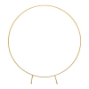 Suport rotund auriu pentru baloane 200 cm