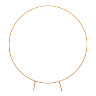 Okrogel zlati stojalo za balone 200 cm