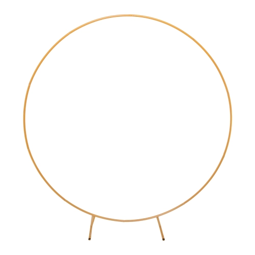 Suport rotund auriu pentru baloane 200 cm