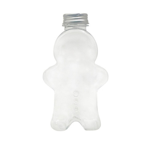 Ozdobná fľaša Perníček s červeným šálom na likér 350ml