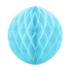 Glob decorativ din hârtie „Honeycomb”, albastru, 20 cm