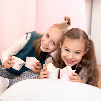 Papirnati lončki za sladoled Mačkice, 6 kosov